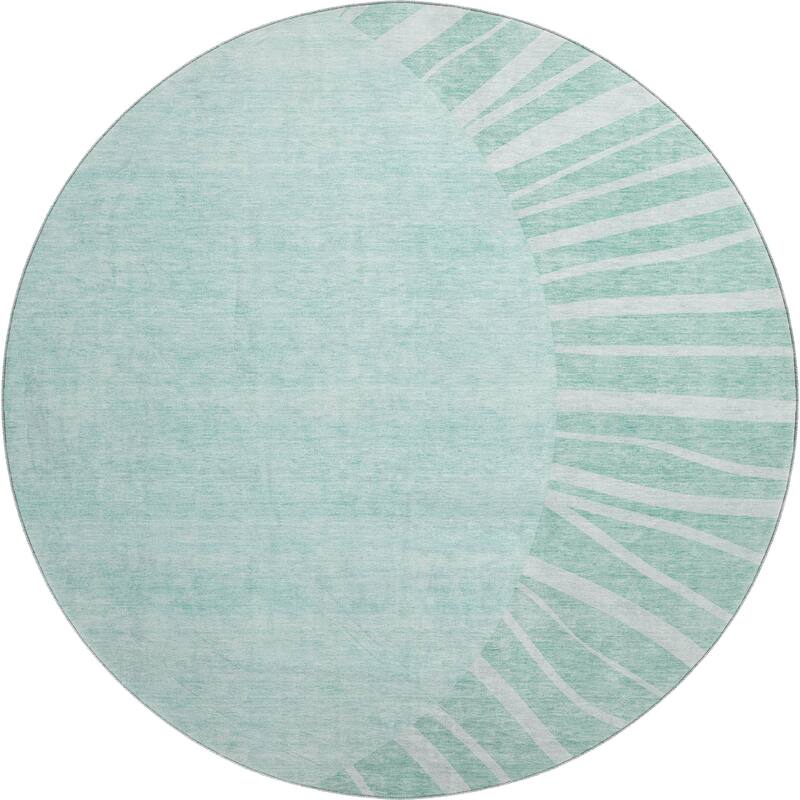 Premium Washable Super Soft Contemporary Rays Mayfield Rug