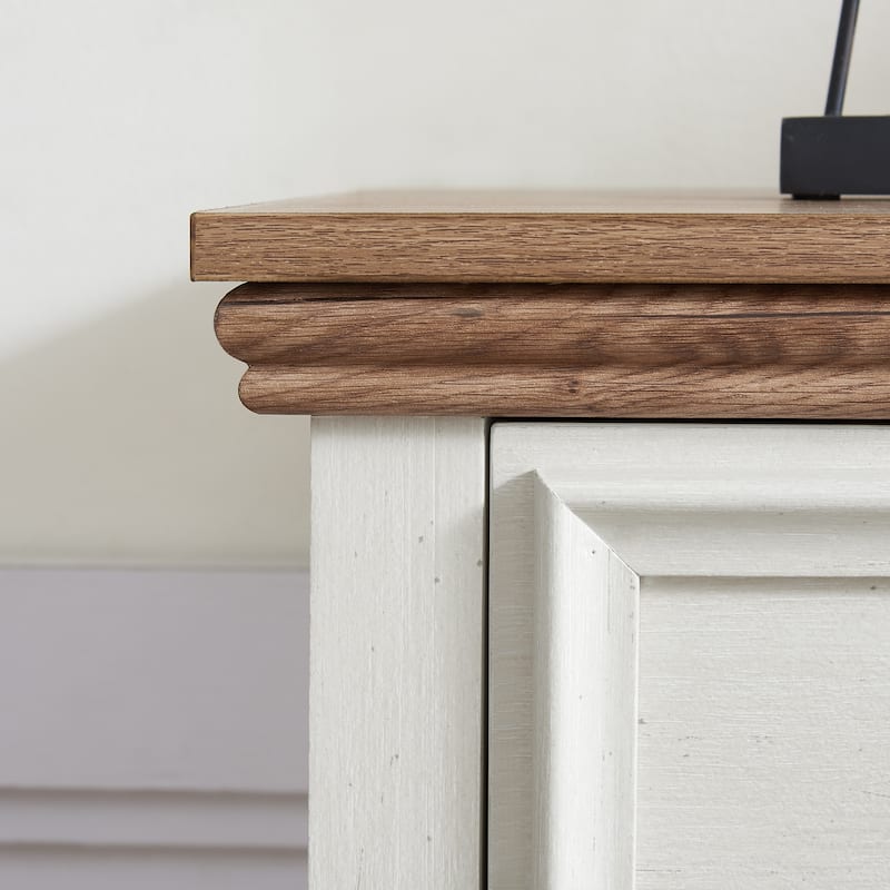 Beige Modern 6-Drawer Dresser, Closet Organizer for Living Room