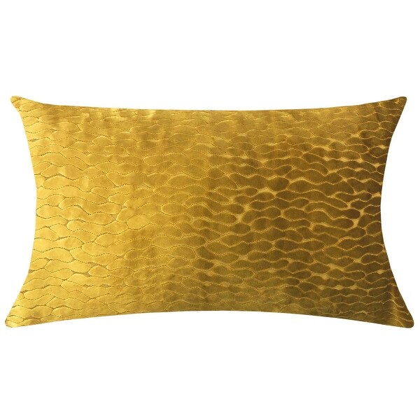 small gold pillow