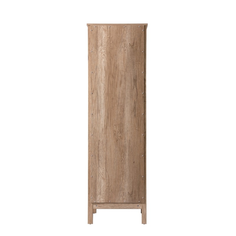 Indigo Home 20 Inch Bathroom Linen Storage Freestanding Cabinet - 20 x 22