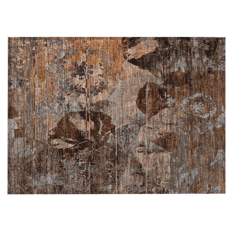 Rane Botanic Elegance Weather Resistant Timeless Fusion Outdoor Rug
