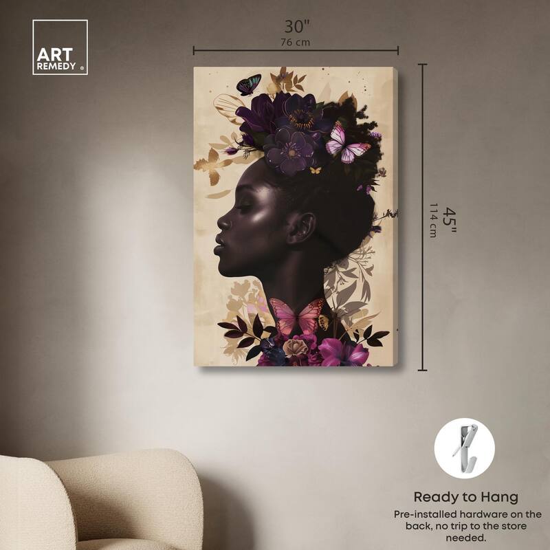 Butterfly Passion Canvas by Art Remedy, Gallery Wrapped