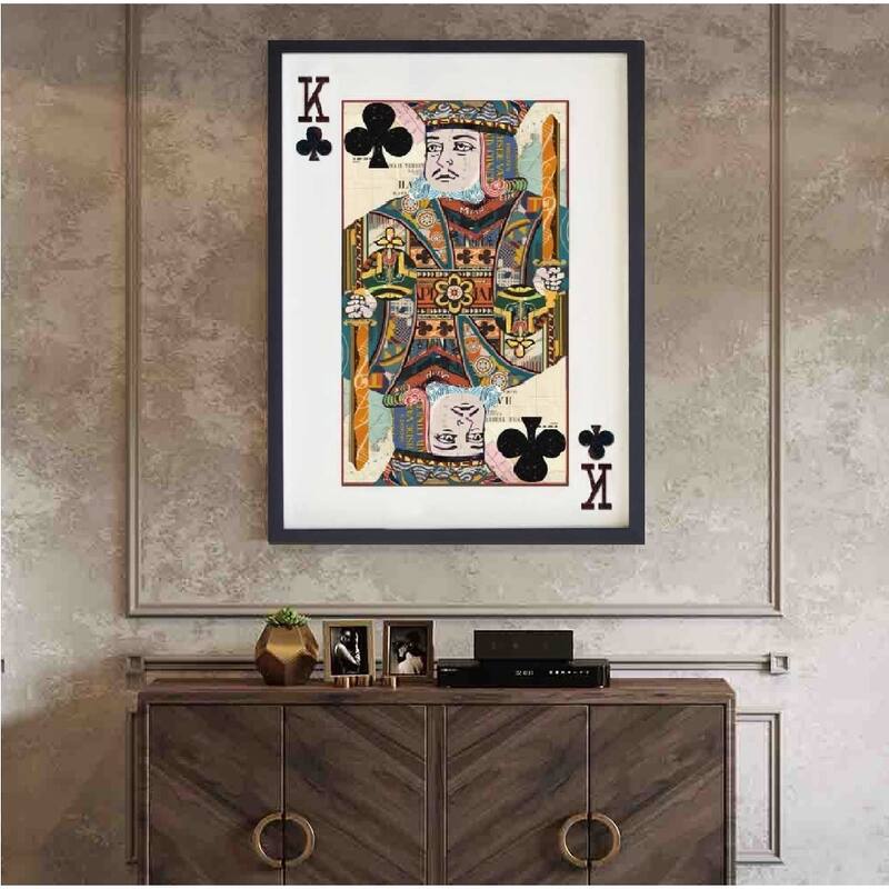 Playing Card King of Club