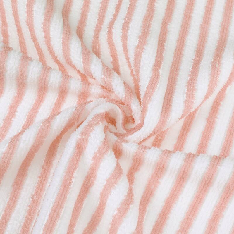 Microfiber Cleaning Cloth, Striped Absorbent for Exterior Cleaning or Drying