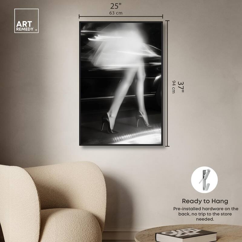 City Light's Dancer Canvas by Art Remedy