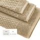preview thumbnail 165 of 193, Linery & Co. Cotton Diamond Waffle Texture Bath Towels.