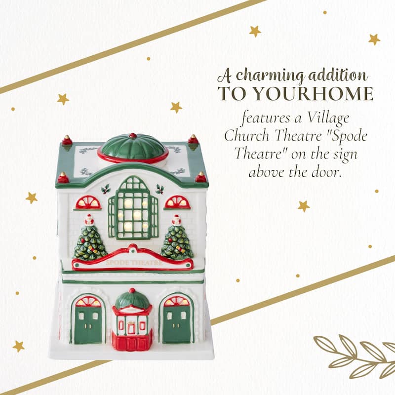 Spode Christmas Village Theatre - 5.5"