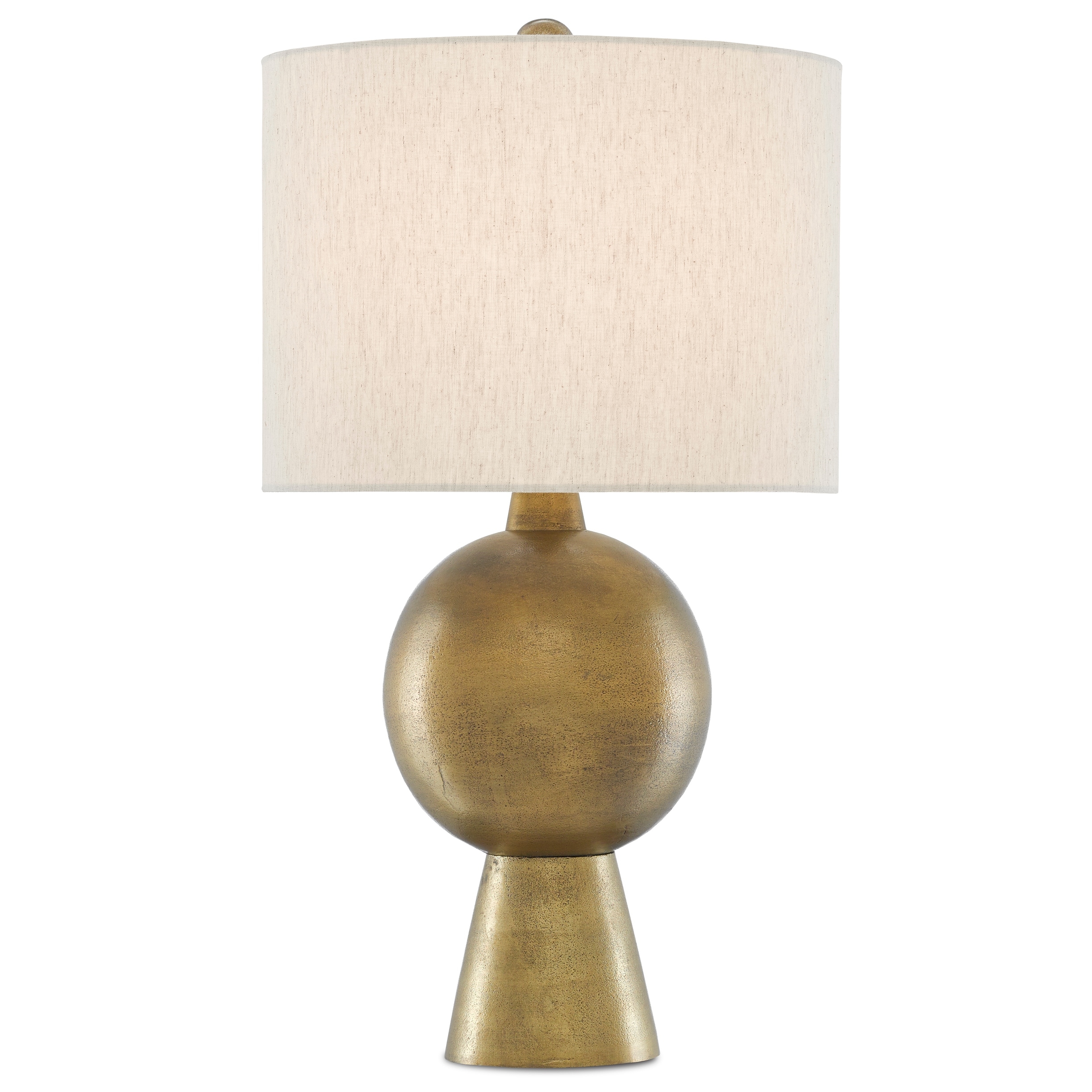 Currey & Company Rami Brass Table Lamp - 27