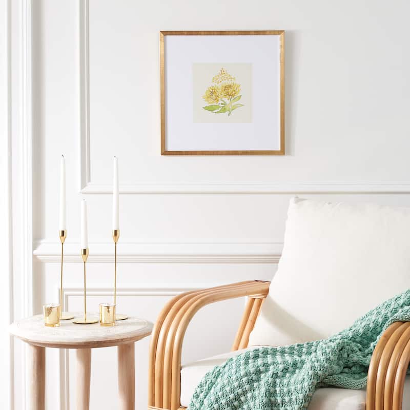 SAFAVIEH Tonna Summer Wishes 16-inch Square Framed Wall Art
