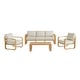 preview thumbnail 97 of 122, Spruce & Spring Outdoor Patio Furniture Set Aluminum Sofa Accent Chair