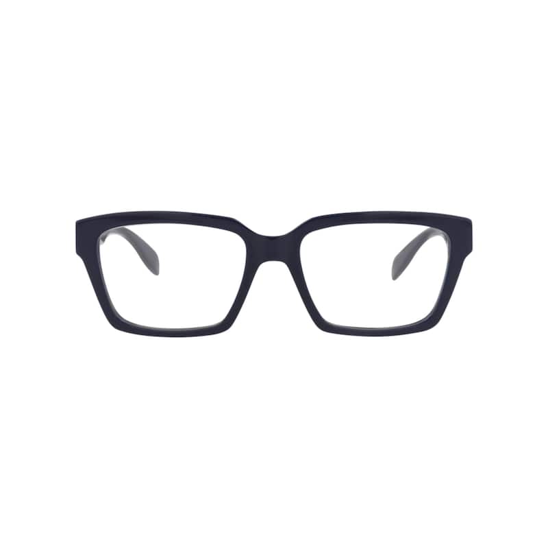 Alexander McQueen Square-Frame Acetate Optical Frames - Blue Blue Transparent - Blue