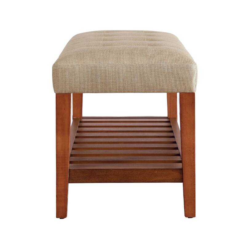 Upholstered Bench with Storage