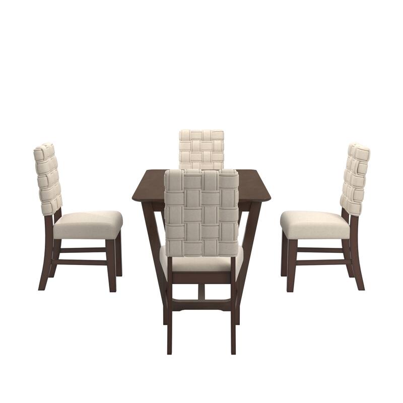 Orlo Rectangular Dining Table Set by iNSPIRE Q Modern