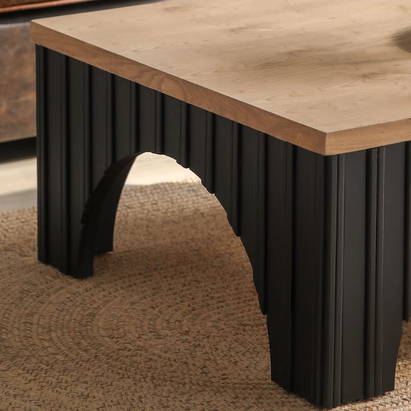Modern Rustic Wooden Coffee Table