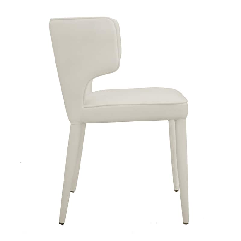 Extended Wingback Modern Dining Chair