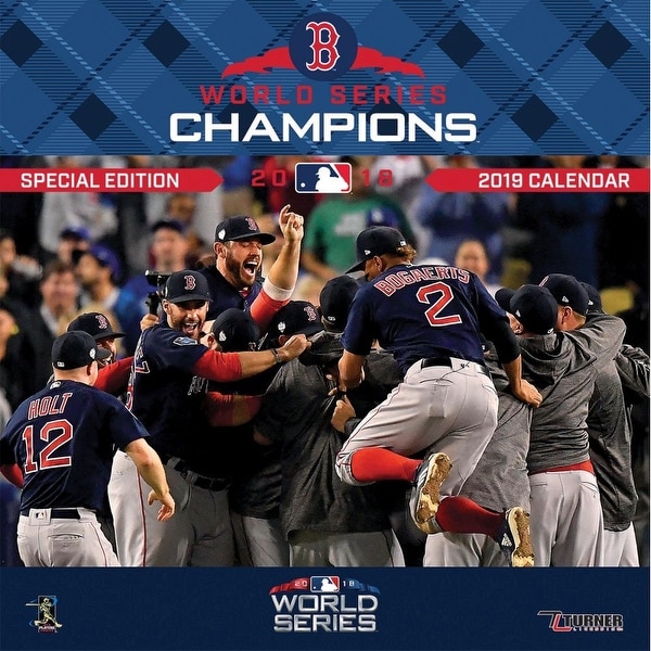Shop 2019 Boston Red Sox World Series Wall Calendar, Boston Red Sox by Turner Licensi - On Sale ...