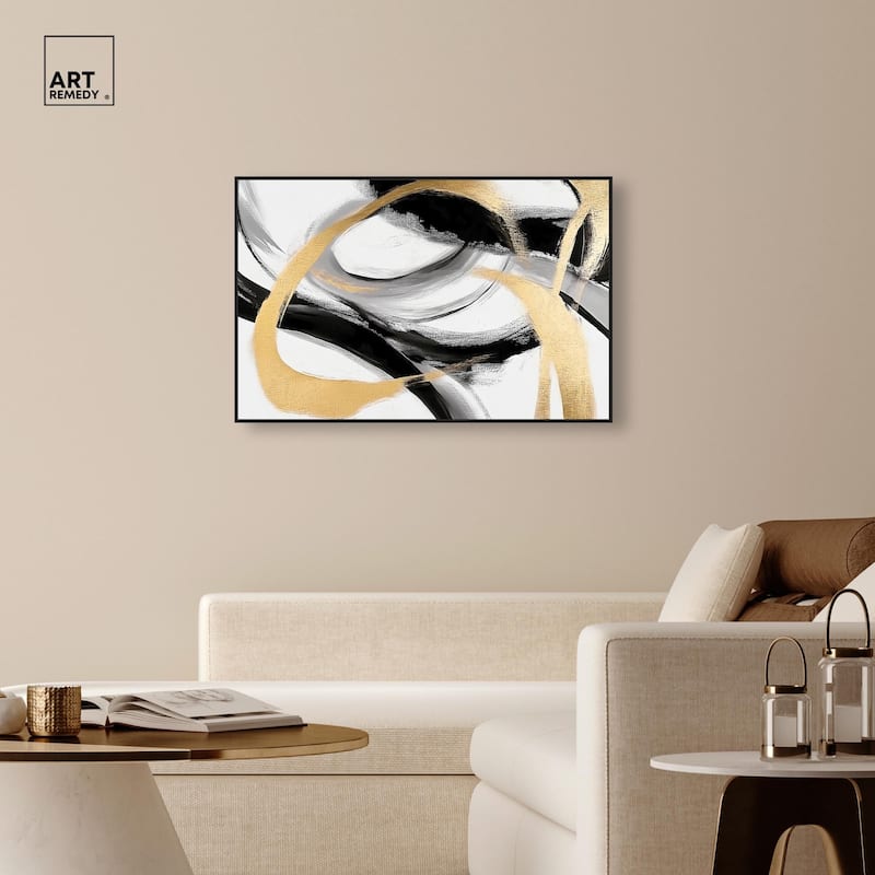 Midas Arc I Canvas by Art Remedy