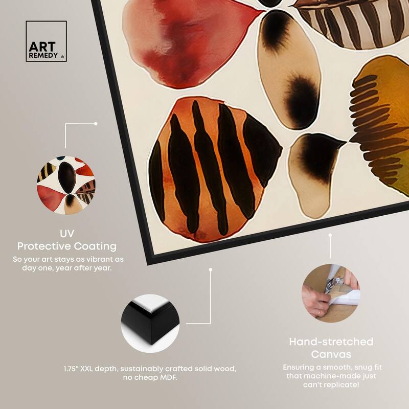 Assembled Pieces II Canvas by Art Remedy