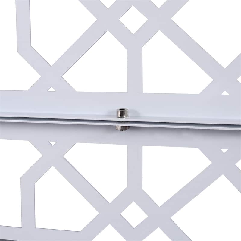 Outdoor & Indoor Freestanding Privacy Screen Privacy Screen 76"H×48"W