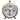 "Harvey" 4- Inch Alarm Clock with Luminous Hands, Silent Motion