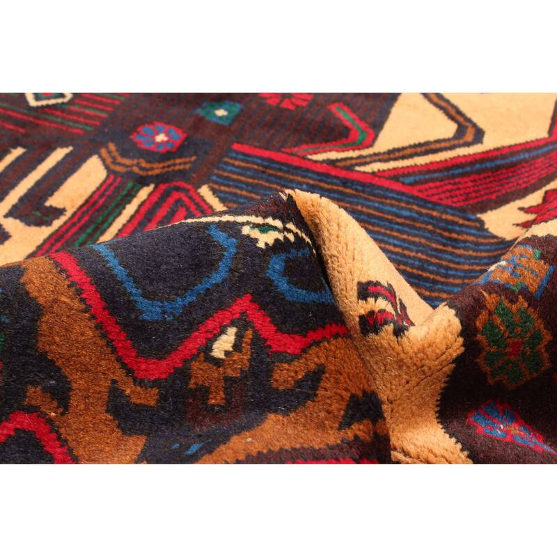 ECARPETGALLERY Hand-knotted Teimani Beige Wool Rug - 3'7 x 6'7