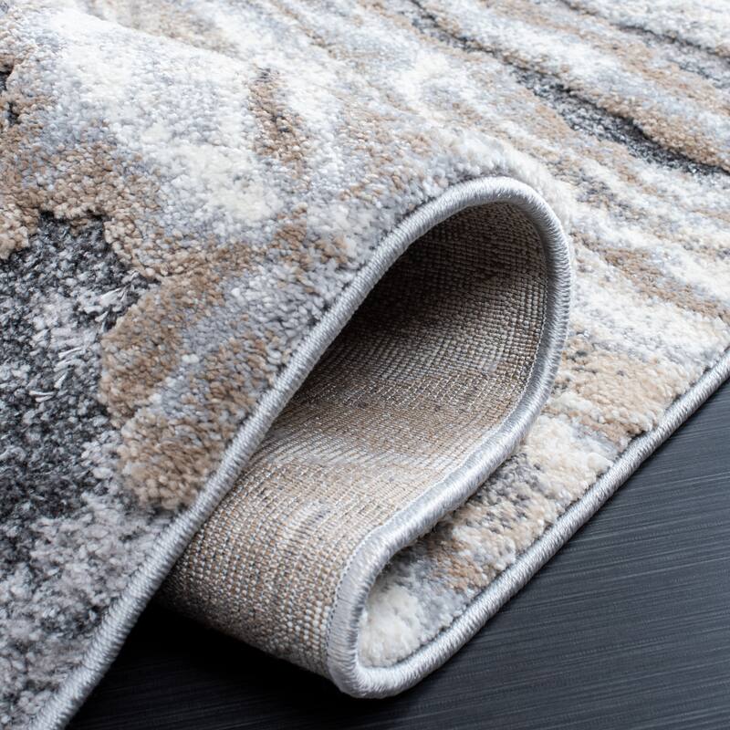 SAFAVIEH Cyrus Shag Dinara Abstract 1-inch Thick Rug