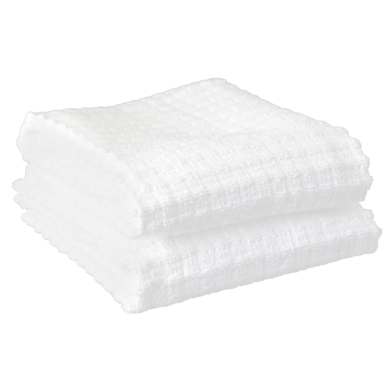 RITZ Royale Solid Cotton Kitchen Towels (Set of 2)