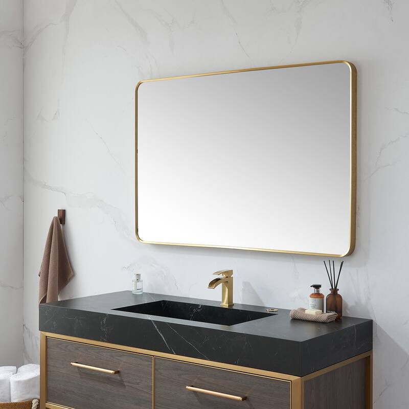 Vinnova Mutriku Rectangle Metal Wall Mirror
