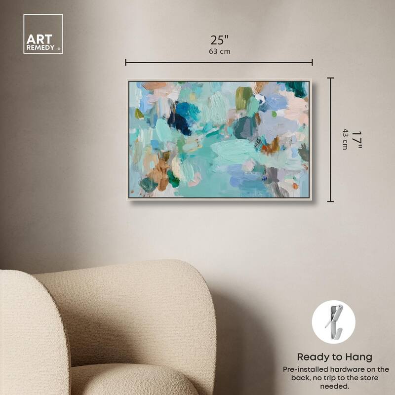 Layers of Feeling II Canvas by Art Remedy