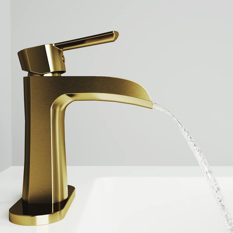 VIGO Paloma 7" H Single Handle Single Hole Bathroom Faucet Set