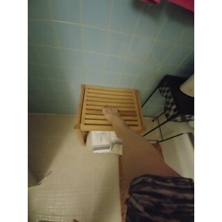 Bamboo Spa Bench - Free Shipping Today - Overstock.com ...