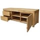preview thumbnail 5 of 9, Chic Teak Recycled Teak Wood Solo Media Center, 2 Drawer 1 Cabinet