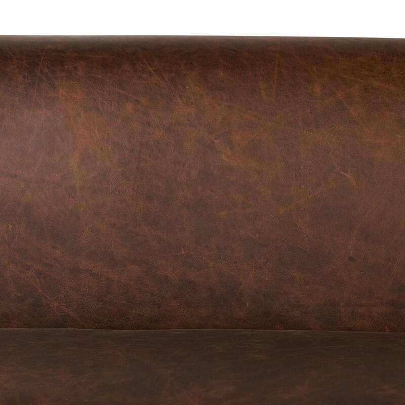 Poly and Bark Brescia Sofa in Chocolate Brown