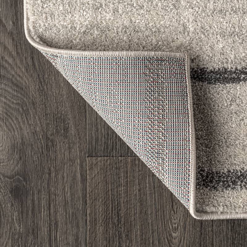 JONATHAN Y Alia Minimalist Stripe Area Rug