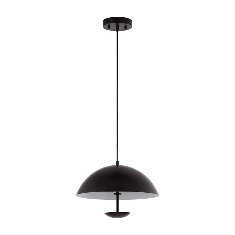 SAFAVIEH Lighting Taletta Extendable Pendant - 13 In. W x 13 In. D x 25873 In. H - Black - 13Wx13Dx70H