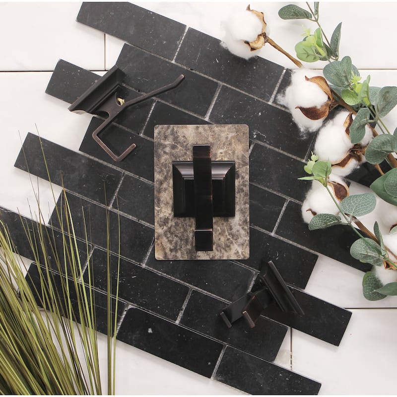 Kingston Brass Monarch 3-Piece Bathroom Robe Hook/Towel Hook