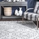 preview thumbnail 13 of 61, Nuloom Vasiliki Moroccan Shag Tasseled Area Rug