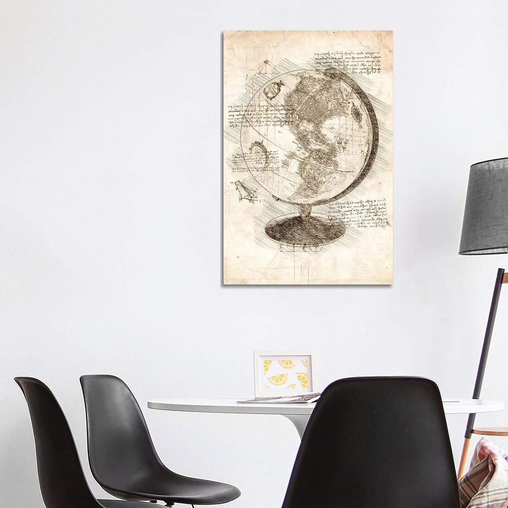 iCanvas "World Globe" by Cornel Vlad Canvas Print