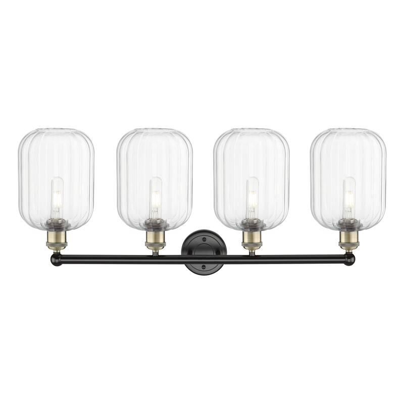 Innovations Lighting Endless Possibilities Edison - Preston - 4 Light 34" Jar Shade Bath Vanity Light