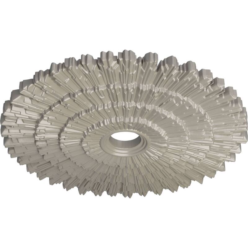24 3/4"OD x 3 1/4"ID x 1 7/8"P Eryn Ceiling Medallion
