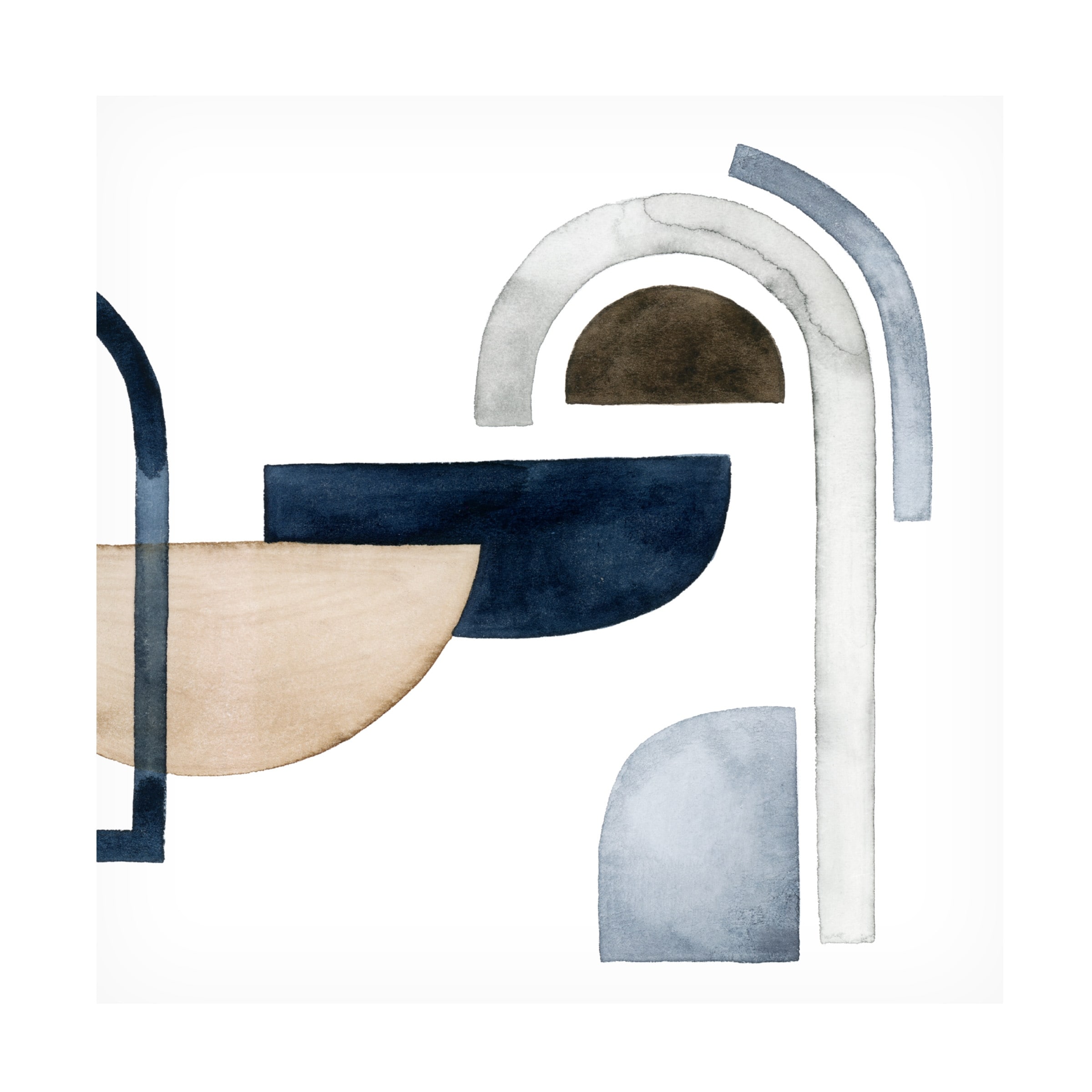 Grace Popp 'Moving Pieces V' Canvas Art