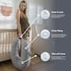 Crescent Pregnancy Pillows Body Pillow for Adults Side Sleeper ...