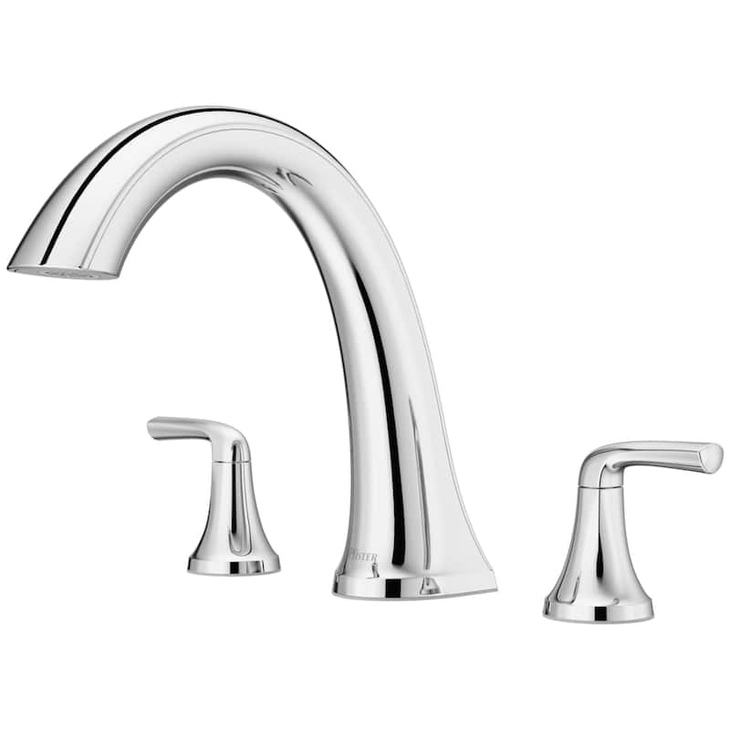 Pfister RT6-5MCA McAllen Deck Mounted Roman Tub Filler - Polished Chrome