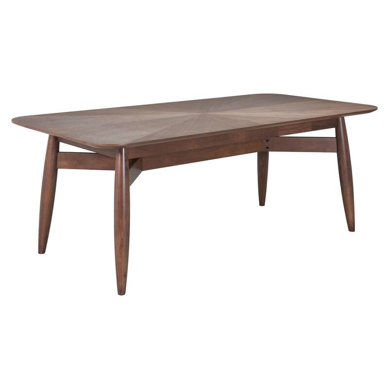 Silea Rectangular Dining Table Espresso - Espresso