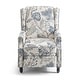 preview thumbnail 31 of 91, Linen Manual Upholstered Recliner with Wood Legs