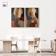 preview thumbnail 34 of 59, Contemplation Dialogue Abstract Art Set Canvas Print by Art Remedy