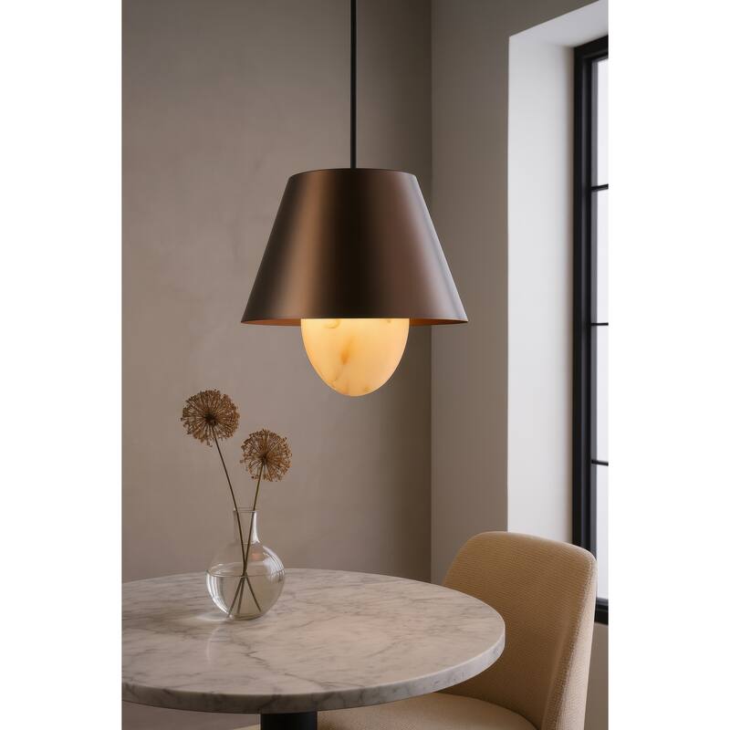 Varaluz Rock On Pendant Light - Brontourage/Matte Black