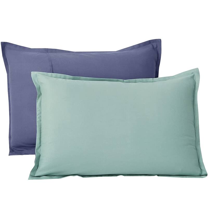 Shatex Reversible Bedding Comforter Set with 2 Pillow Shams