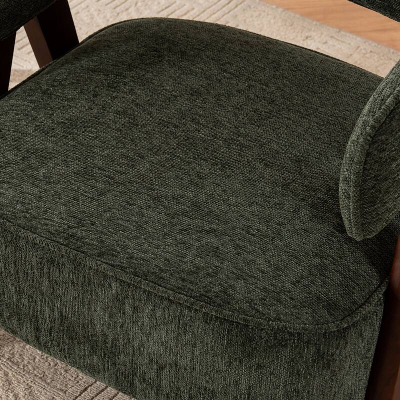 27.56" W x 23.62" D x 27.95" H Accent Arm Chair Fabric Living Room Chair Set of 2