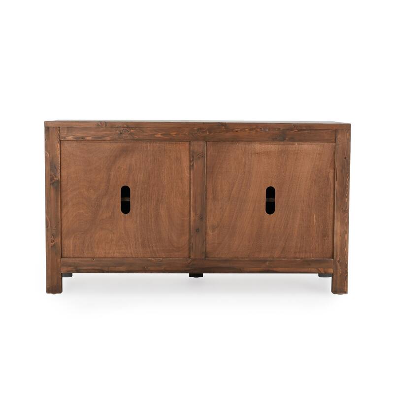 Classic Home Amherst 4-Drawer Reclaimed Pine Wood Sideboard Buffet